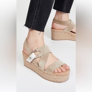 Rag and Bone August Espadrille Platform Sandal in size 8